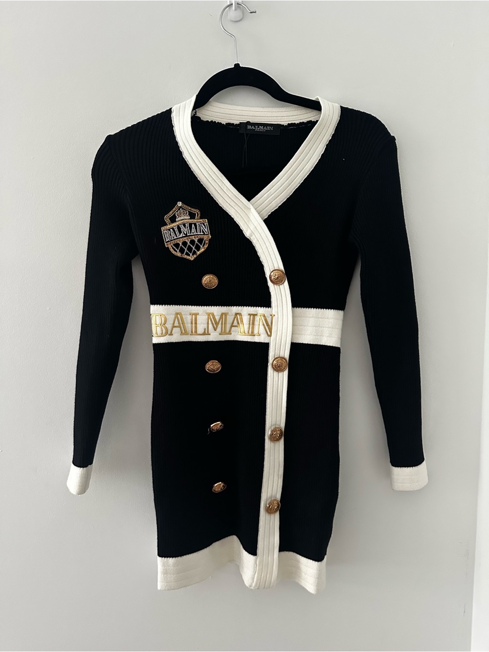 Balmain Knit Mini Dress